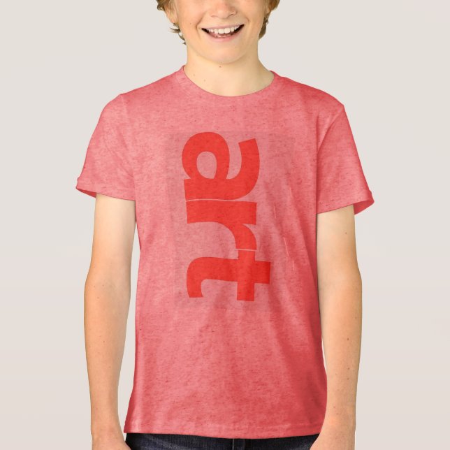 Art Text Tee - Creative and Inspiring Vibes! (Front)