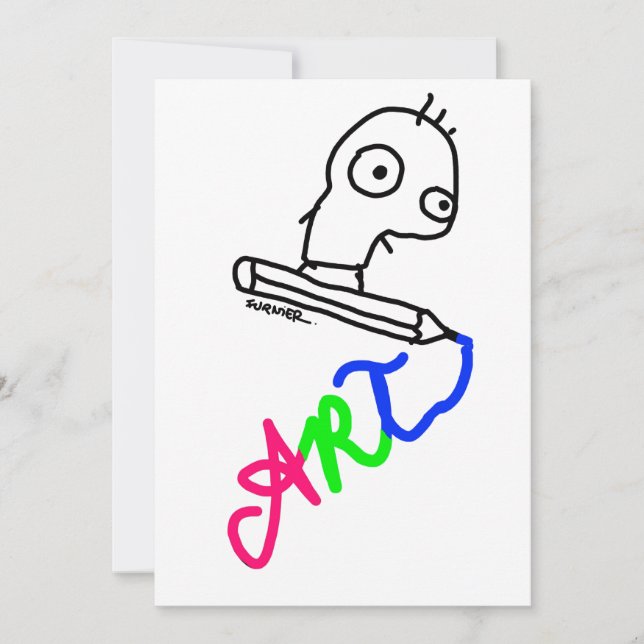 ART THANK YOU CARD (Front)