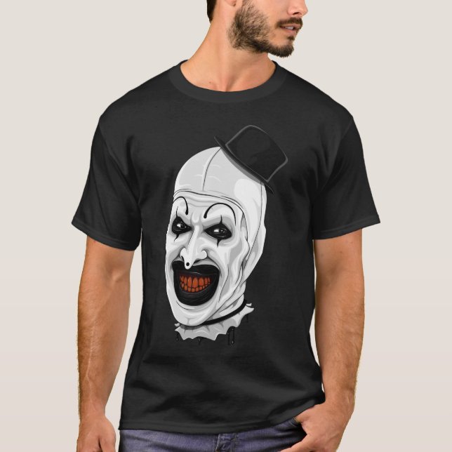 Art the Clown terrifier movie halloween  T-Shirt (Front)
