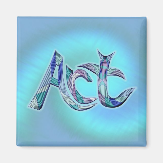 Art the Word  Magnet (Front)