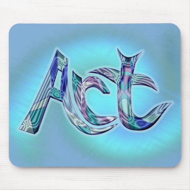 Art the Word  Mouse Pad (Front)