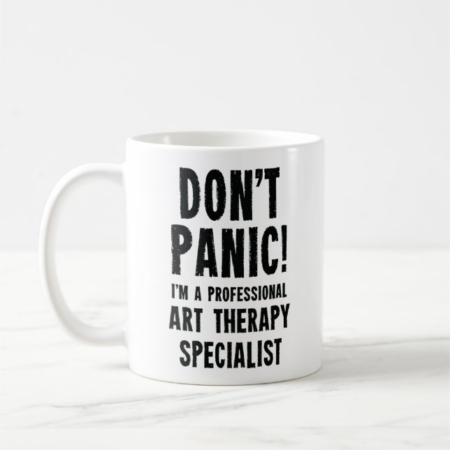 Art Therapy Specialist Coffee Mug (Left)