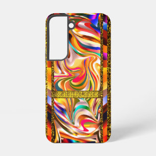 Art Trends Swirly Colourful Samsung Galaxy Case