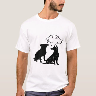 Art Trio of Loyal Paws t-shirt 