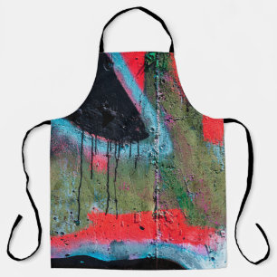 Art under ground. Beautiful street art graffiti st Apron