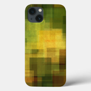 art vintage colourful abstract geometric 2 iPhone 13 case