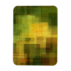 art vintage colourful abstract geometric 2 magnet