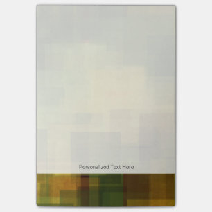 art vintage colourful abstract geometric 2 post-it notes