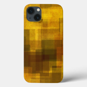 art vintage colourful abstract geometric iPhone 13 case