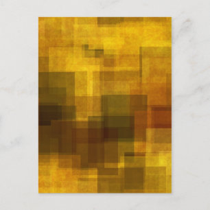 art vintage colourful abstract geometric postcard