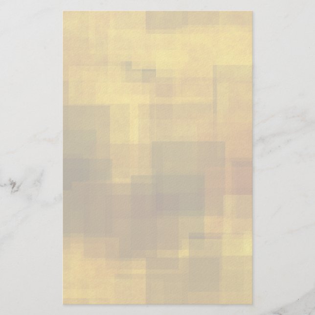 art vintage colourful abstract geometric stationery (Front)