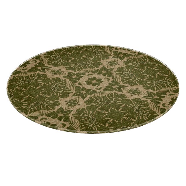 Art vintage damask pattern cutting board (Corner)