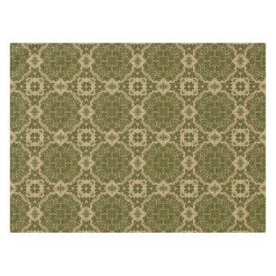 Art vintage damask pattern tablecloth