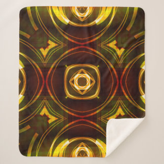 art vintage geometric ornamental patternabstract,a sherpa blanket