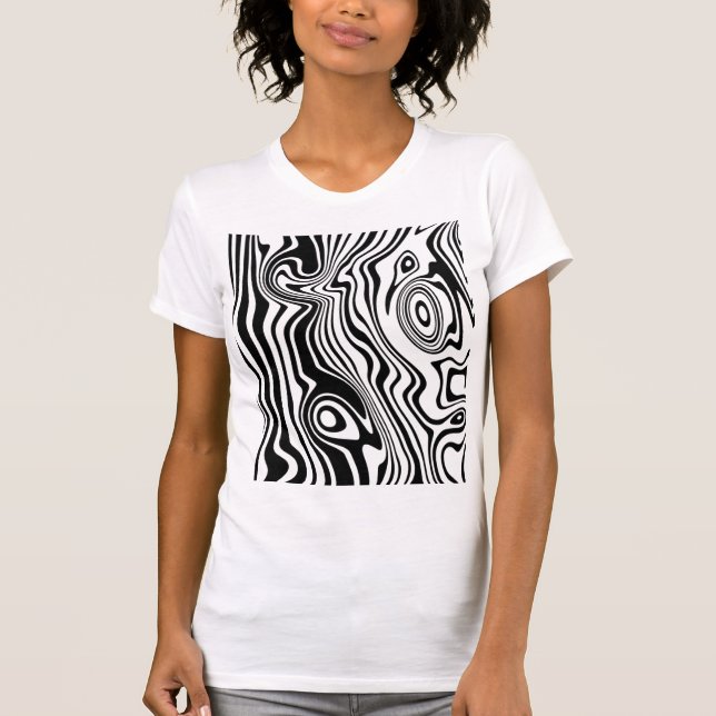 Art Waves T-Shirt - Choose Colour (Front)