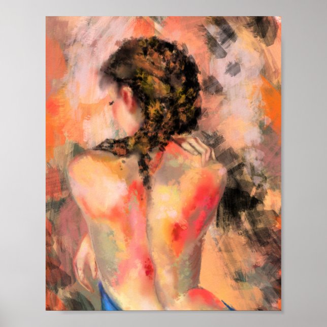 Art Woman Body Poster (Front)