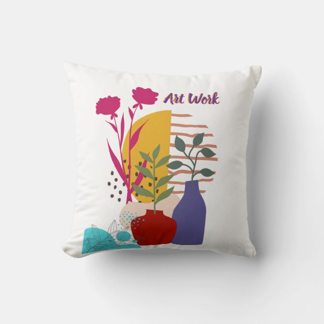 Art Work Design Cushion (Front)