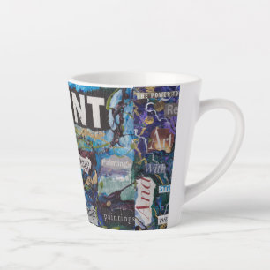 art world latte mug