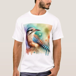 Artamo Bird 210824AREF149 - Watercolor T-Shirt