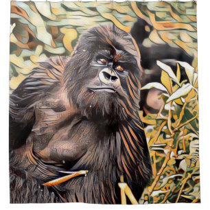 ArtAnimal Gorilla Shower Curtain