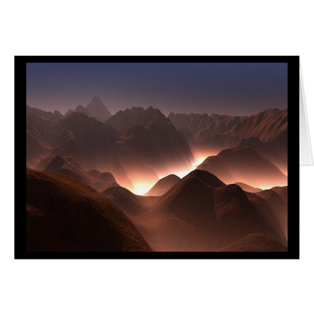 ARTCARD ::: mars-glowing ::: (Front Horizontal)
