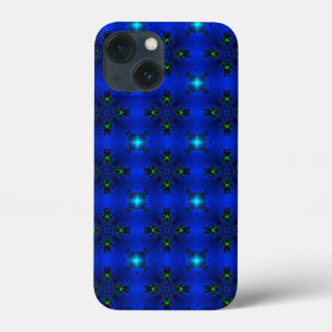 Artdeco Abstract Flowers and Stars iPhone 13 Mini Case