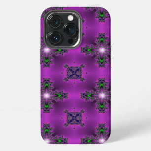 Artdeco Abstract Flowers and Stars iPhone 13 Pro Case