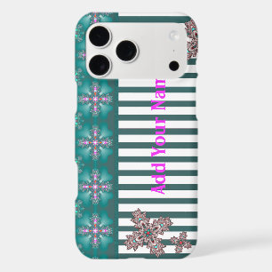 Artdeco Flowers in Retro Style , Add Your Name