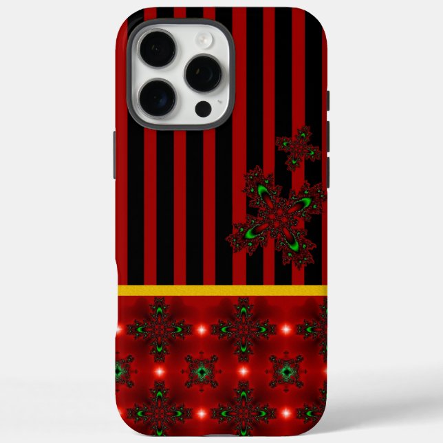 Artdeco Flowers in Retro Style Case-Mate iPhone Case (Back)