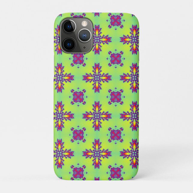 Artdeco Flowers in Retro Style Case-Mate iPhone Case (Back)