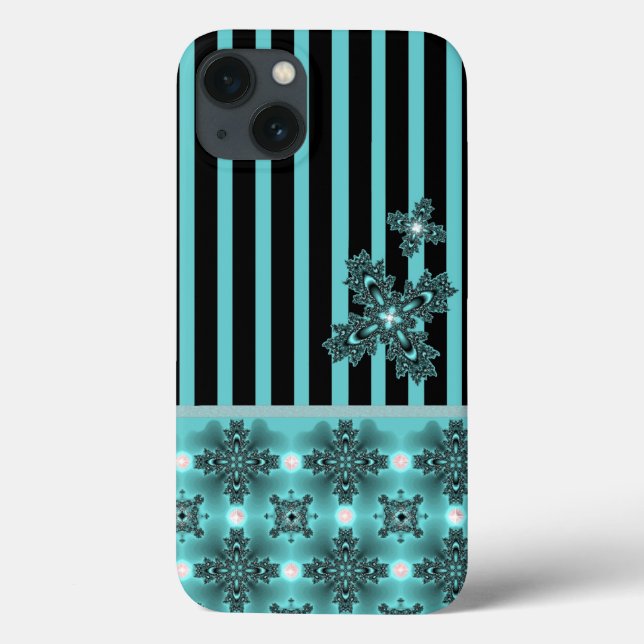 Artdeco Flowers in Retro Style Case-Mate iPhone Case (Back)