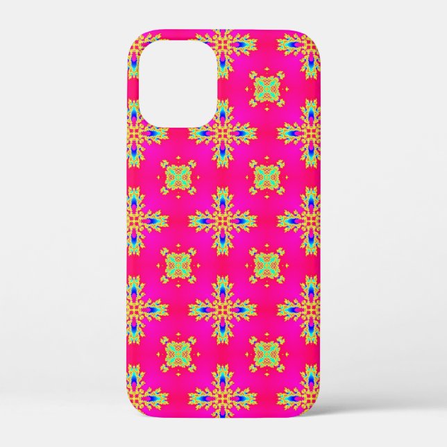 Artdeco Flowers in Retro Style Case-Mate iPhone Case (Back)