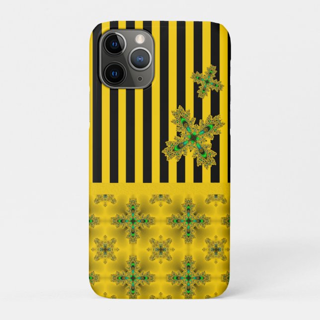 Artdeco Flowers in Retro Style Case-Mate iPhone Case (Back)