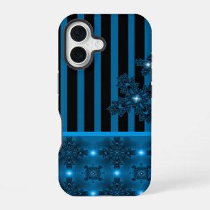 Artdeco Flowers in Retro Style iPhone 16 Case