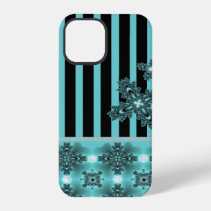 Artdeco Flowers in Retro Style iPhone 12 Pro Case