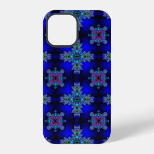 Artdeco Flowers in Retro Style iPhone 12 Pro Case