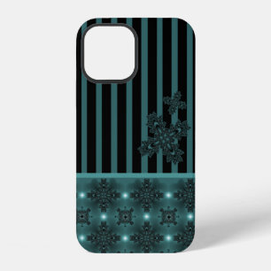 Artdeco Flowers in Retro Style iPhone 12 Case