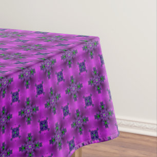 Artdeco Flowers in Retro Style Tablecloth