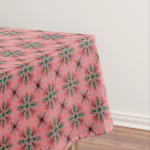 Artdeco Flowers in Retro Style Tablecloth