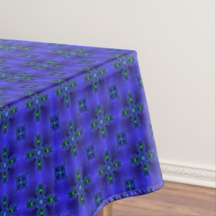 Artdeco Flowers in Retro Style Tablecloth