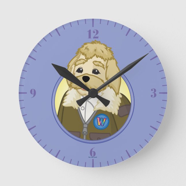 Arte Fact Round Clock (Front)