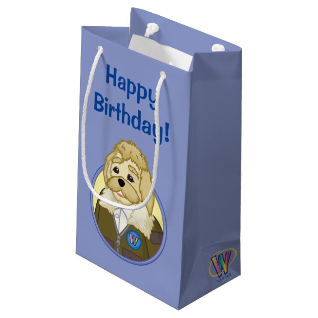 Arte Fact Small Gift Bag (Back Angled)