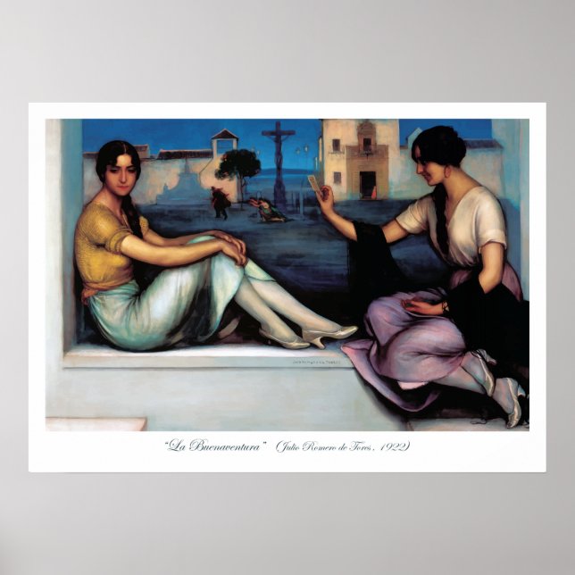 Arte Pintura, Buenaventura, Julio Romero de Torres Poster (Front)