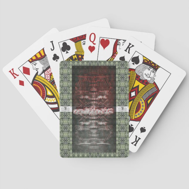 artefacts deck 5 playing cards (Back)