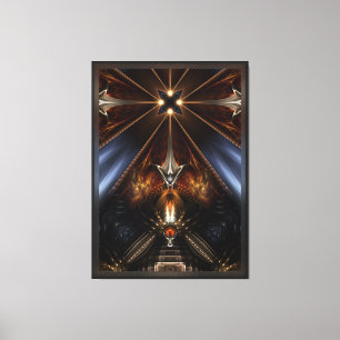Arteknyia Fantasy Fractal Art Composition Canvas Print