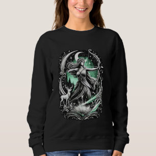 Artemis Ancient Greek Mythology Greek God Greek My Sweatshirt