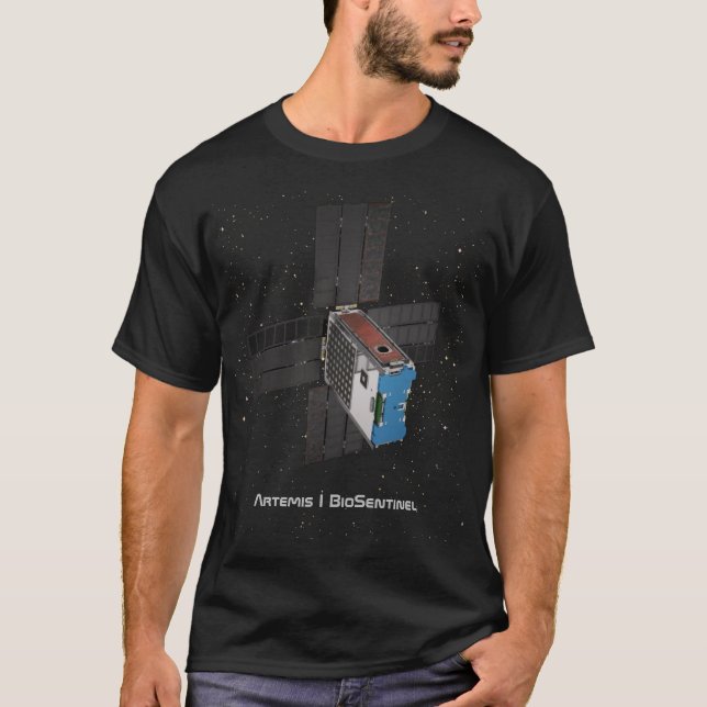 Artemis BioSentinel CubeSat T-Shirt (Front)