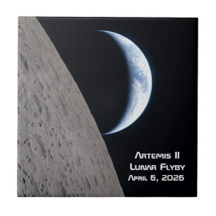 Artemis II Lunar Flyby Tile