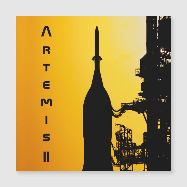 Artemis II to Launch Pad (Front)