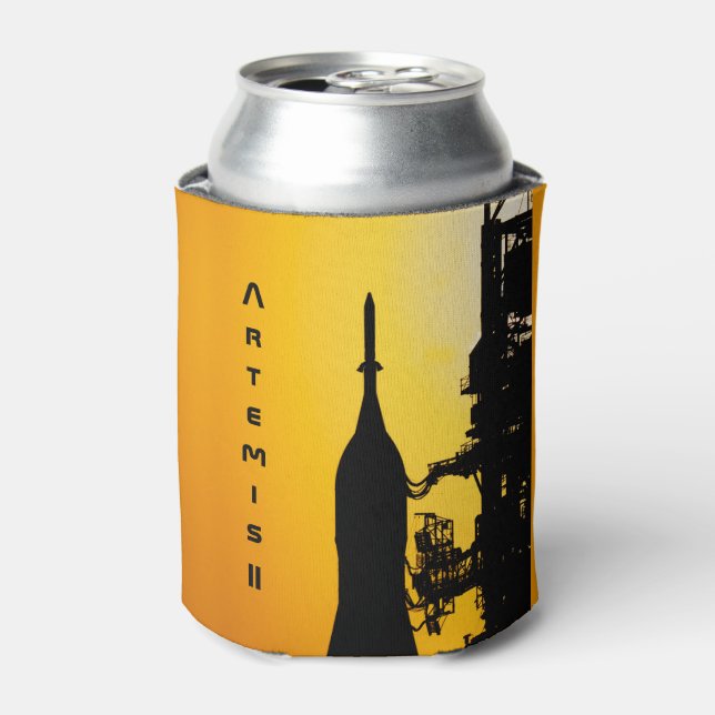 Artemis II to Launch Pad Can Cooler (Can Front)